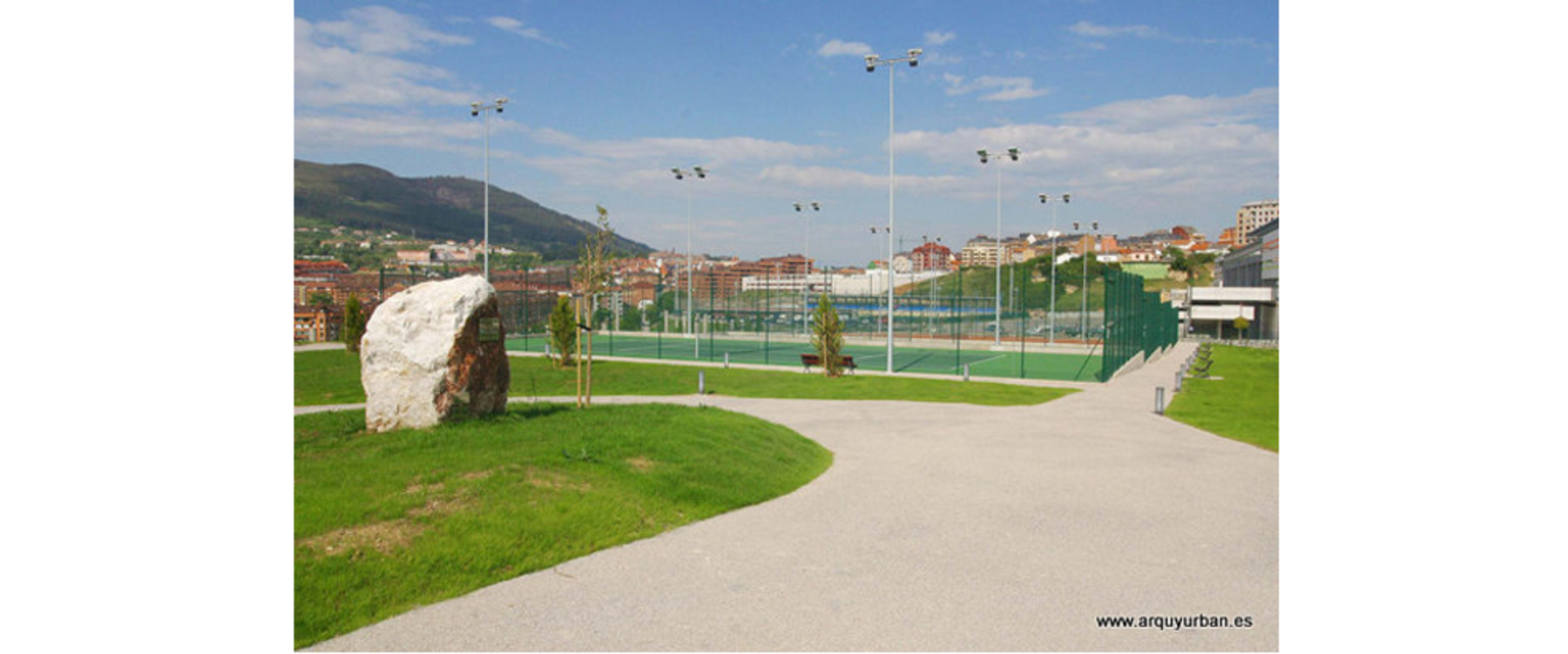 Escuela Municipal de Tenis en el Parque del Oeste, Oviedo, Asturias