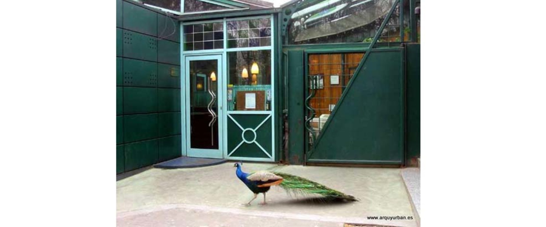 Pabellón en el Paseo de la Herradura, Oviedo, Asturias