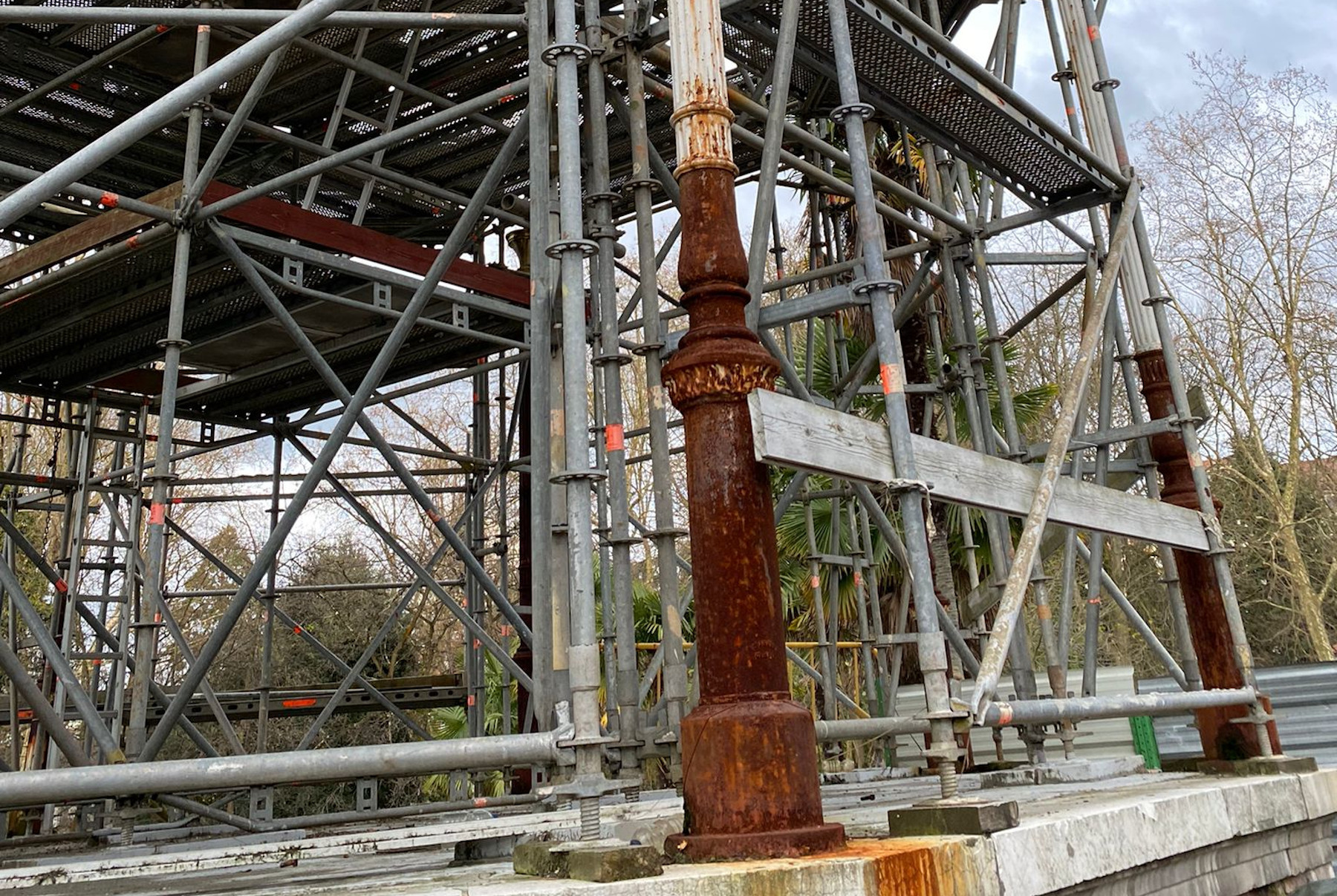 Restauración Quiosco de la Música Bombé - OVIEDO