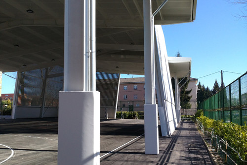 Cubrición de Pistas Polideportivas en Colegio Público Buenavista I, Colegio Público Buenavista II, Colegio Público Ventanielles (Oviedo)